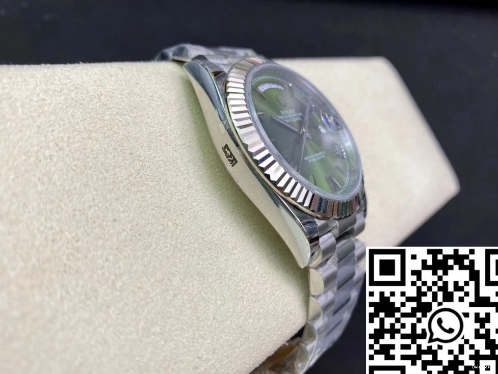 Rolex EW Day M228239-0033 Olive Factory Dial Green Date 0423